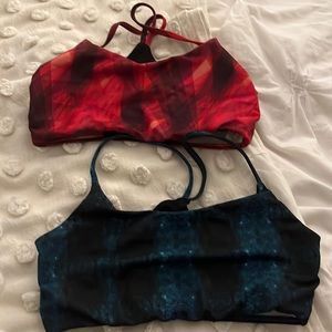 Soul cycle strapped bras size small.